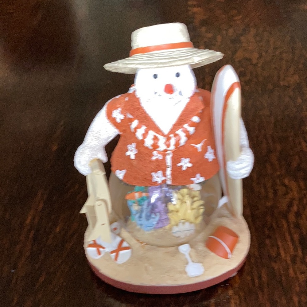 Texas snow globe